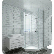 Load image into Gallery viewer, Fresca FCB6183WH-VSL-I Lucera 32" White Wall Hung Modern Bathroom Cabinet with Top &amp; Vessel Sink- Fresca