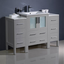 Load image into Gallery viewer, Fresca Torino 48&quot; Gray Modern Bathroom Cabinets w/ Integrated Sink- Fresca
