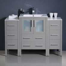 Load image into Gallery viewer, Fresca Torino 48&quot; Gray Modern Bathroom Cabinets w/ Integrated Sink- Fresca
