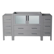 Load image into Gallery viewer, Fresca Torino 60&quot; Gray Modern Bathroom Cabinets- Fresca