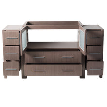Load image into Gallery viewer, Fresca Torino 60&quot; Gray Oak Modern Bathroom Cabinets- Fresca