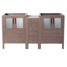 Load image into Gallery viewer, Fresca Torino 60&quot; Gray Oak Modern Bathroom Cabinets- Fresca