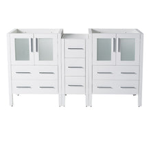 Load image into Gallery viewer, Fresca Torino 60&quot; White Modern Bathroom Cabinets- Fresca