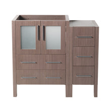 Load image into Gallery viewer, Fresca Torino 36&quot; Gray Oak Modern Bathroom Cabinets- Fresca