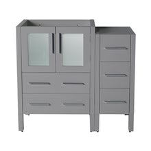Load image into Gallery viewer, Fresca Torino 36&quot; Gray Modern Bathroom Cabinets- Fresca