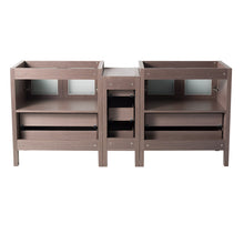Load image into Gallery viewer, Fresca Torino 72&quot; Gray Oak Modern Bathroom Cabinets- Fresca