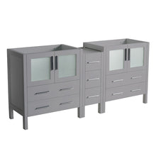 Load image into Gallery viewer, Fresca Torino 72&quot; Gray Modern Bathroom Cabinets- Fresca