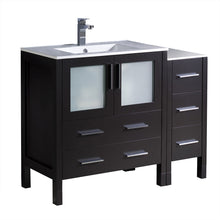 Load image into Gallery viewer, Fresca Torino 42&quot; Espresso Modern Bathroom Cabinets w/ Integrated Sink- Fresca