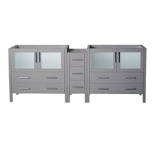 Load image into Gallery viewer, Fresca Torino 83&quot; Gray Modern Bathroom Cabinet- Fresca