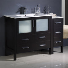 Load image into Gallery viewer, Fresca Torino 48&quot; Espresso Modern Bathroom Cabinets w/ Integrated Sink- Fresca