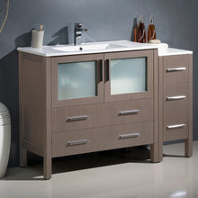 Load image into Gallery viewer, Fresca Torino 48&quot; Gray Oak Modern Bathroom Cabinet w/ Integrated Sink- Fresca