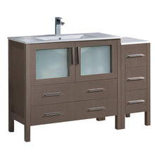 Load image into Gallery viewer, Fresca Torino 48&quot; Gray Oak Modern Bathroom Cabinet w/ Integrated Sink- Fresca