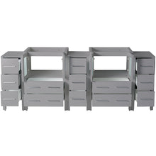 Load image into Gallery viewer, Fresca Torino 72&quot; Gray Modern Bathroom Cabinets- Fresca