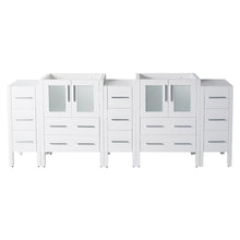 Load image into Gallery viewer, Fresca Torino 72&quot; White Modern Bathroom Cabinets- Fresca
