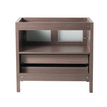 Load image into Gallery viewer, Fresca Torino 36&quot; Gray Oak Modern Bathroom Cabinet- Fresca