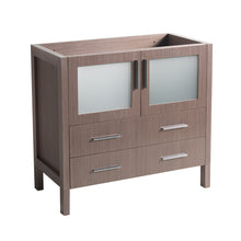 Load image into Gallery viewer, Fresca Torino 36&quot; Gray Oak Modern Bathroom Cabinet- Fresca