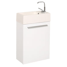 Load image into Gallery viewer, Fresca Pulito 16&quot; Small White Modern Bathroom Vanity w/ Integrated Sink- Fresca