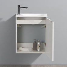 Load image into Gallery viewer, Fresca Valencia 20&quot; Glossy White Wall Hung Modern Bathroom Vanity- Fresca