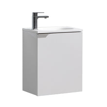 Load image into Gallery viewer, Fresca Valencia 20&quot; Glossy White Wall Hung Modern Bathroom Vanity- Fresca