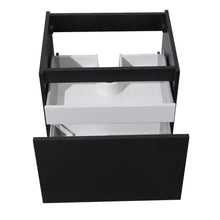 Load image into Gallery viewer, Fresca Nano 24&quot; Black Modern Bathroom Cabinet- Fresca