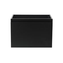 Load image into Gallery viewer, Fresca Mezzo 30&quot; Black Wall Hung Modern Bathroom Cabinet- Fresca