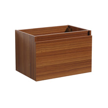 Load image into Gallery viewer, Fresca Mezzo 30&quot; Teak Wall Hung Modern Bathroom Cabinet- Fresca
