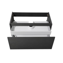 Load image into Gallery viewer, Fresca Mezzo 36&quot; Black Wall Hung Modern Bathroom Cabinet- Fresca