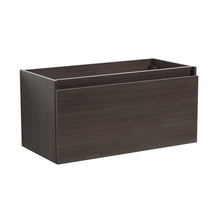 Load image into Gallery viewer, Fresca Mezzo 36&quot; Gray Oak Wall Hung Modern Bathroom Cabinet- Fresca