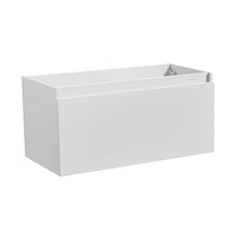 Load image into Gallery viewer, Fresca Mezzo 36" White Wall Hung Modern Bathroom Cabinet- Fresca
