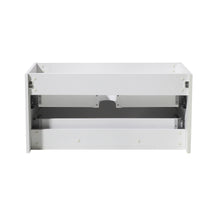 Load image into Gallery viewer, Fresca Mezzo 36" White Wall Hung Modern Bathroom Cabinet- Fresca