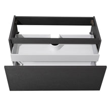 Load image into Gallery viewer, Fresca Mezzo 39" Black Modern Bathroom Cabinet- Fresca