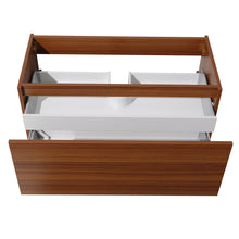 Load image into Gallery viewer, Fresca Mezzo 39" Teak Modern Bathroom Cabinet- Fresca