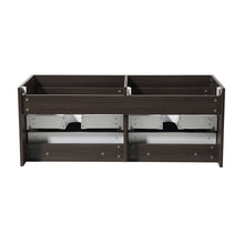 Load image into Gallery viewer, Fresca Mezzo 48&quot; Gray Oak Wall Hung Double Sink Modern Bathroom Cabinet- Fresca