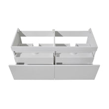 Load image into Gallery viewer, Fresca Mezzo 48&quot; White Wall Hung Double Sink Modern Bathroom Cabinet- Fresca