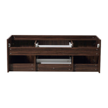 Load image into Gallery viewer, Fresca Opulento 54&quot; Walnut Modern Double Sink Cabinet- Fresca