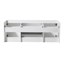 Load image into Gallery viewer, Fresca Opulento 54&quot; White Modern Double Sink Cabinet- Fresca