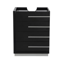 Load image into Gallery viewer, Fresca Livello 24&quot; Black Modern Bathroom Cabinet- Fresca