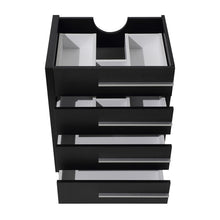 Load image into Gallery viewer, Fresca Livello 24&quot; Black Modern Bathroom Cabinet- Fresca