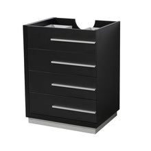 Load image into Gallery viewer, Fresca Livello 24&quot; Black Modern Bathroom Cabinet- Fresca