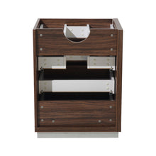 Load image into Gallery viewer, Fresca Livello 24&quot; Walnut Modern Bathroom Cabinet- Fresca