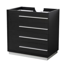 Load image into Gallery viewer, Fresca Livello 30&quot; Black Modern Bathroom Cabinet- Fresca