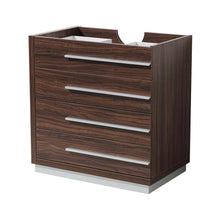 Load image into Gallery viewer, Fresca Livello 30&quot; Walnut Modern Bathroom Cabinet- Fresca