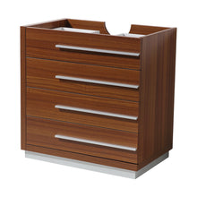Load image into Gallery viewer, Fresca Livello 30&quot; Teak Modern Bathroom Cabinet- Fresca
