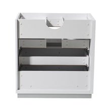 Load image into Gallery viewer, Fresca Livello 30&quot; White Modern Bathroom Cabinet- Fresca