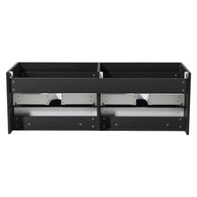 Load image into Gallery viewer, Fresca Largo 57&quot; Black Modern Bathroom Cabinet- Fresca