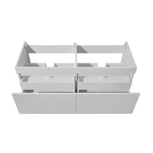 Load image into Gallery viewer, Fresca Mezzo 60&quot; White Wall Hung Double Sink Modern Bathroom Cabinet- Fresca