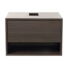 Load image into Gallery viewer, Fresca Potenza 28" Gray Oak Modern Bathroom Cabinet- Fresca