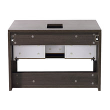 Load image into Gallery viewer, Fresca Potenza 28" Gray Oak Modern Bathroom Cabinet- Fresca