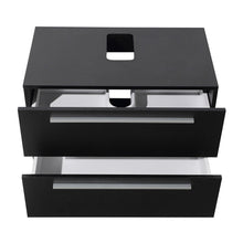 Load image into Gallery viewer, Fresca Medio 32&quot; Black Modern Bathroom Cabinet- Fresca