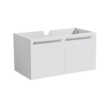 Load image into Gallery viewer, Fresca Vista 30&quot; White Wall Hung Modern Bathroom Cabinet- Fresca